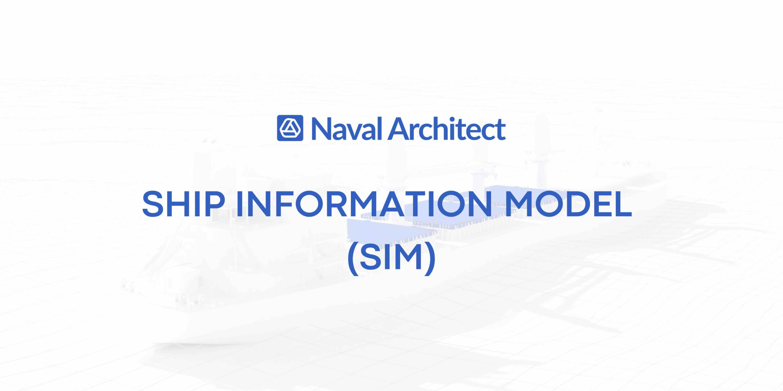 Ship Information Modeling: Naval Architect
